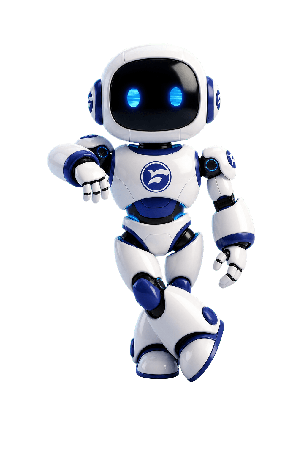 FlyTradr AI mascot resting its arm on the review panel