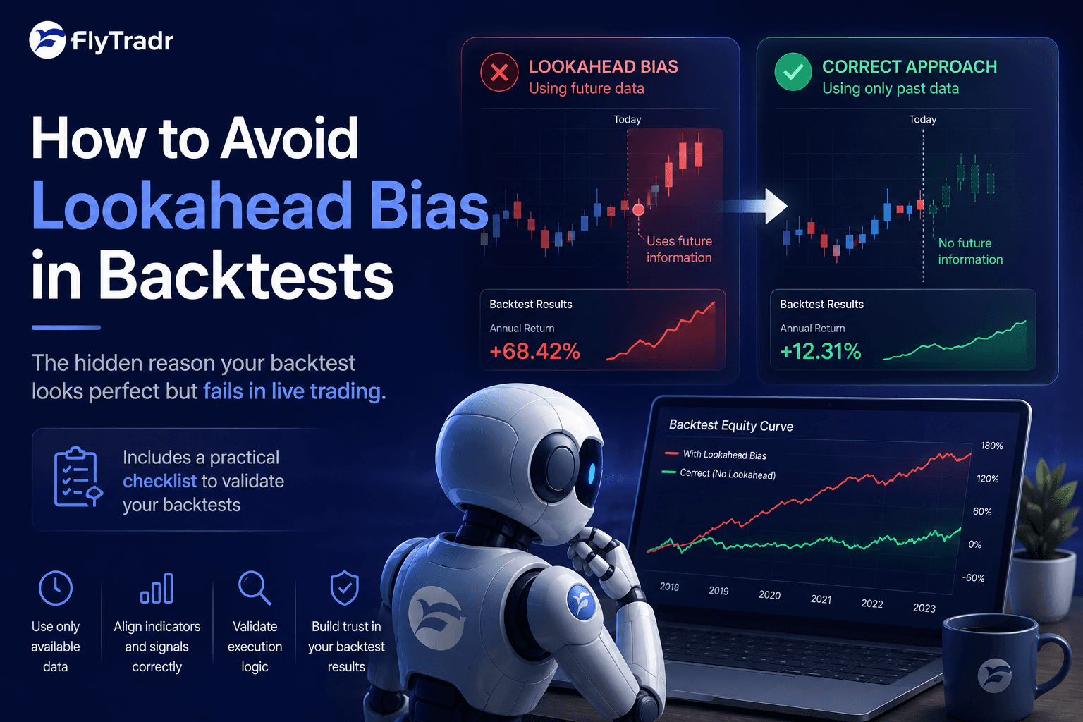 How To Avoid Lookahead Bias In Backtests, A Practical Checklist For Algo Traders