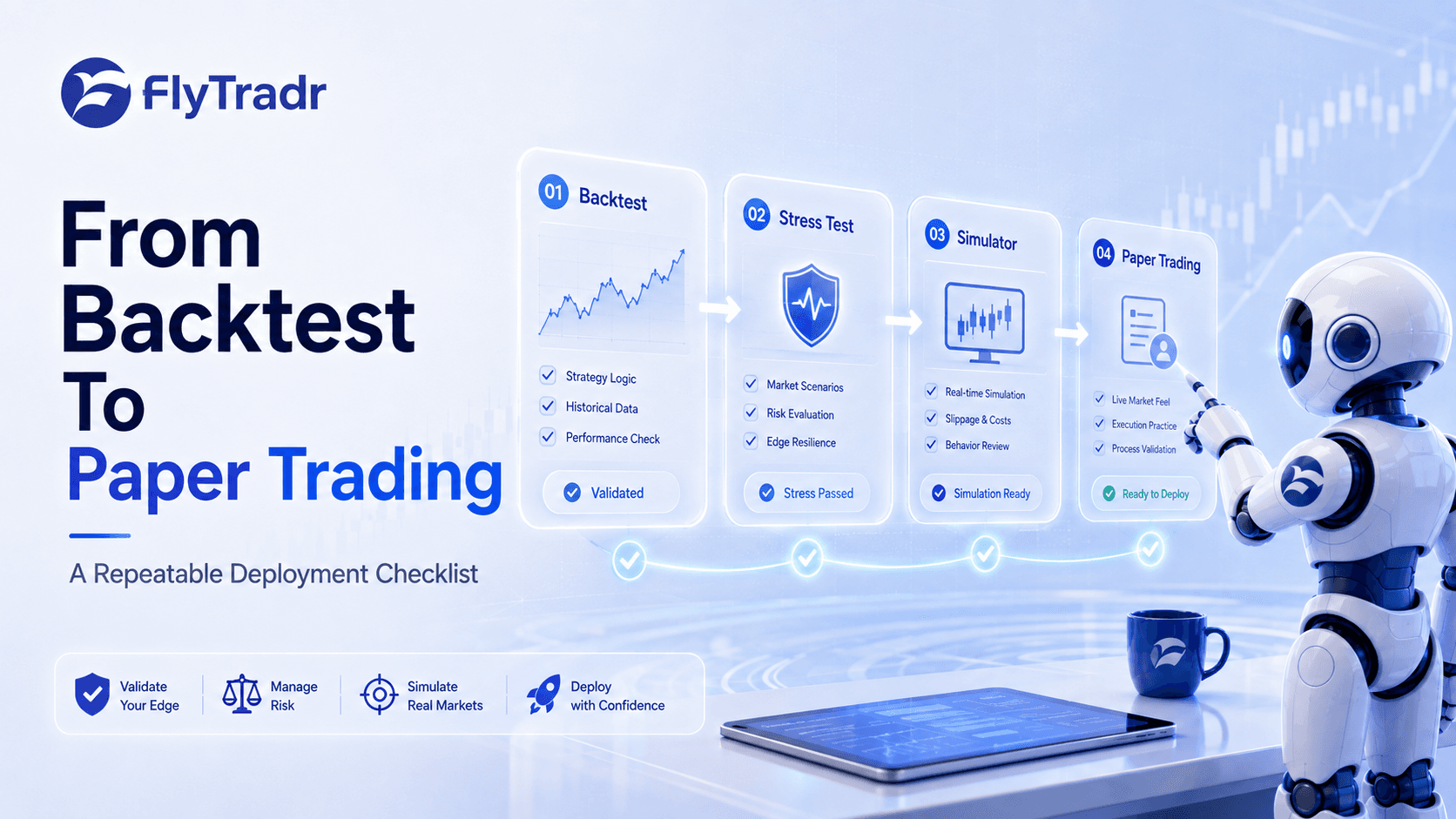 From Backtest To Paper Trading, A Repeatable Deployment Checklist