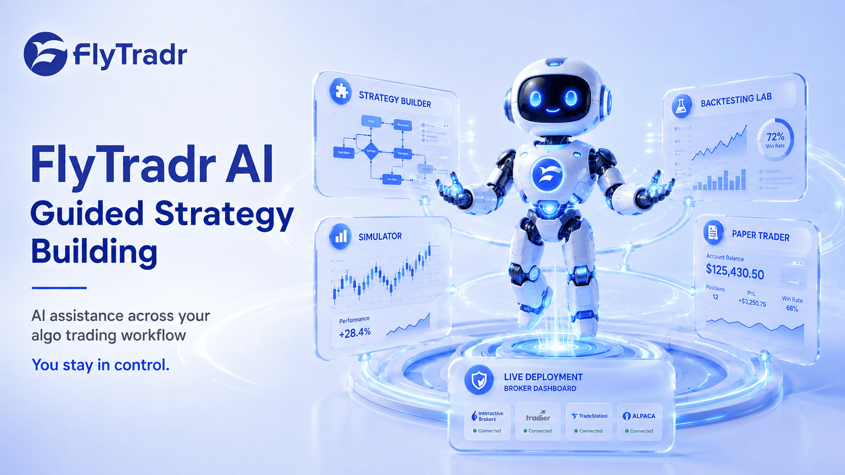 Introducing FlyTradr AI, Guided Strategy Building With You In Control