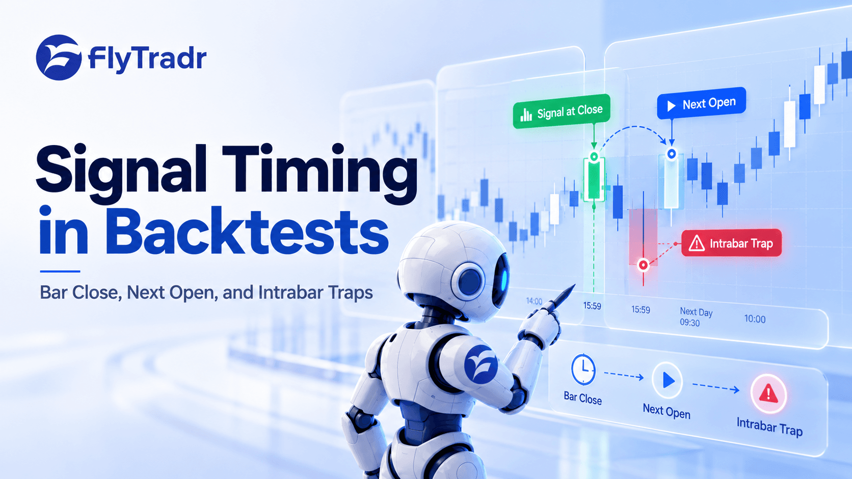 Signal Timing in Backtests: Bar Close, Next Open, and Intrabar Traps
